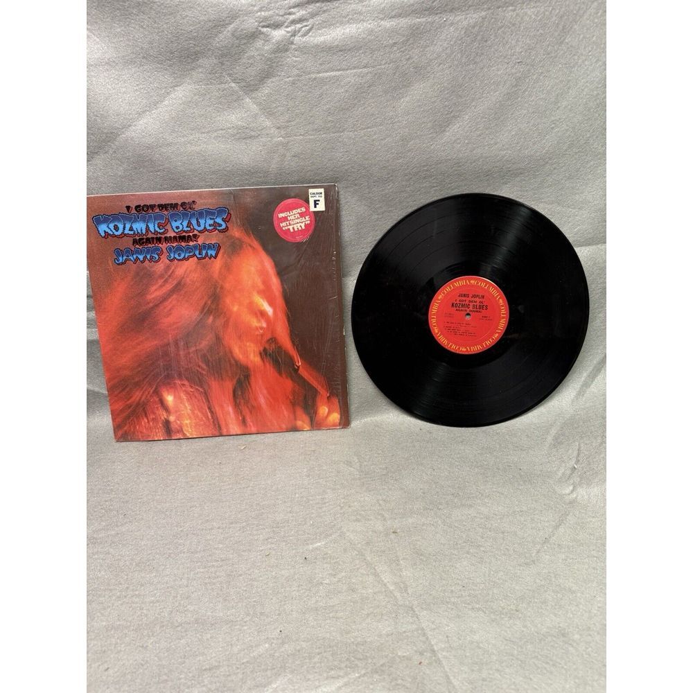 VINTAGE VILYL LP JANIS JOPLIN KOZMIC BLUES COLUMBIA PC 9913 STEREO